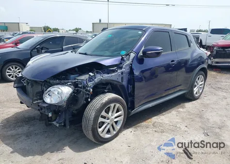 2015 Nissan Juke S из США, поврежденный, VIN JN8AF5MV9FT557040